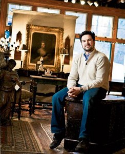 David L'eglise of Village Antiques at Biltmore